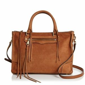 NWOT Rebecca Minkoff Regan Purse Almond Nubuck